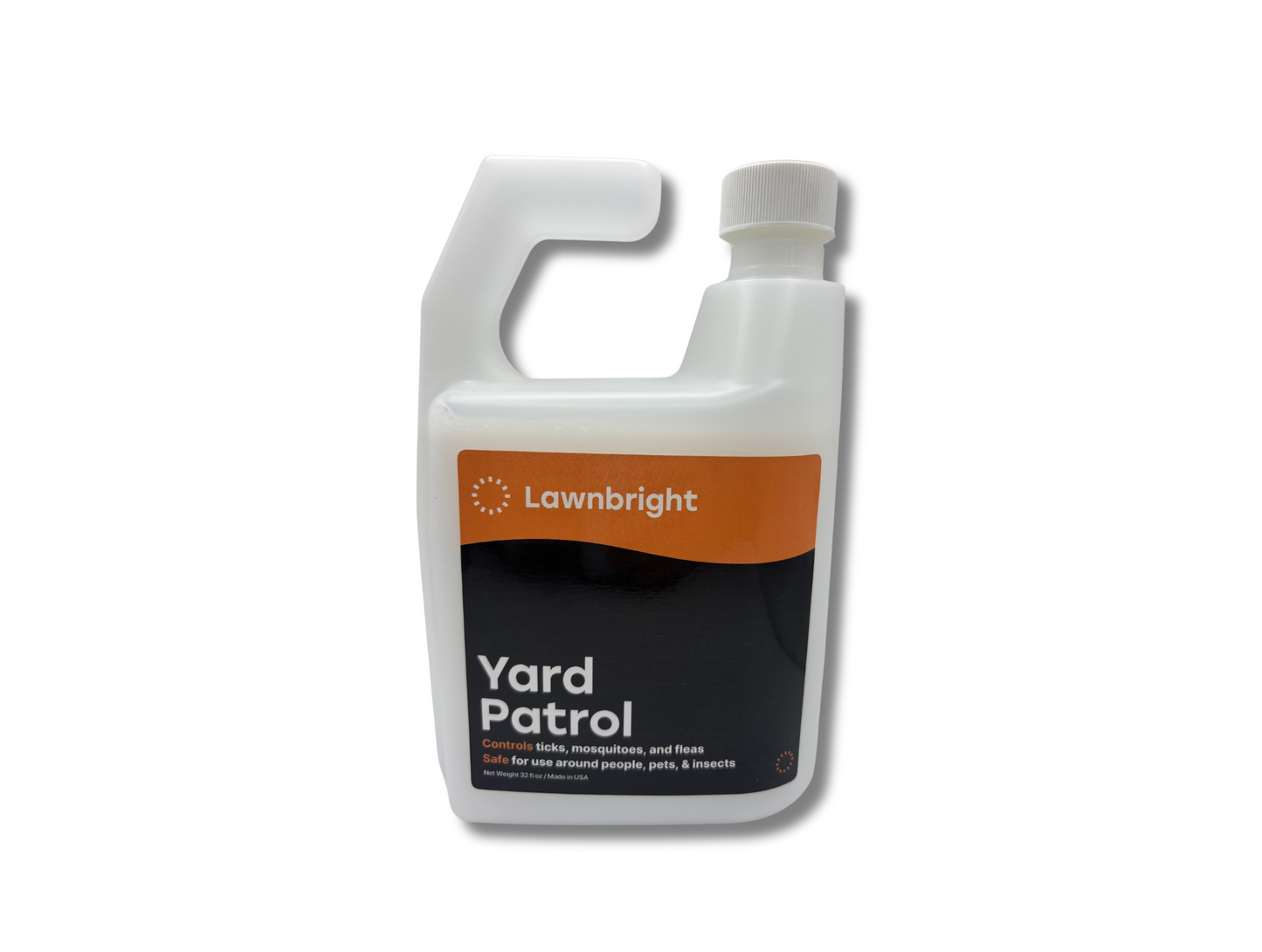 a bottle of Yard Patrol 