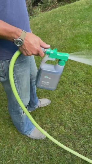 video of a person spraying Aeroflow and explaining how Aeroflow works.